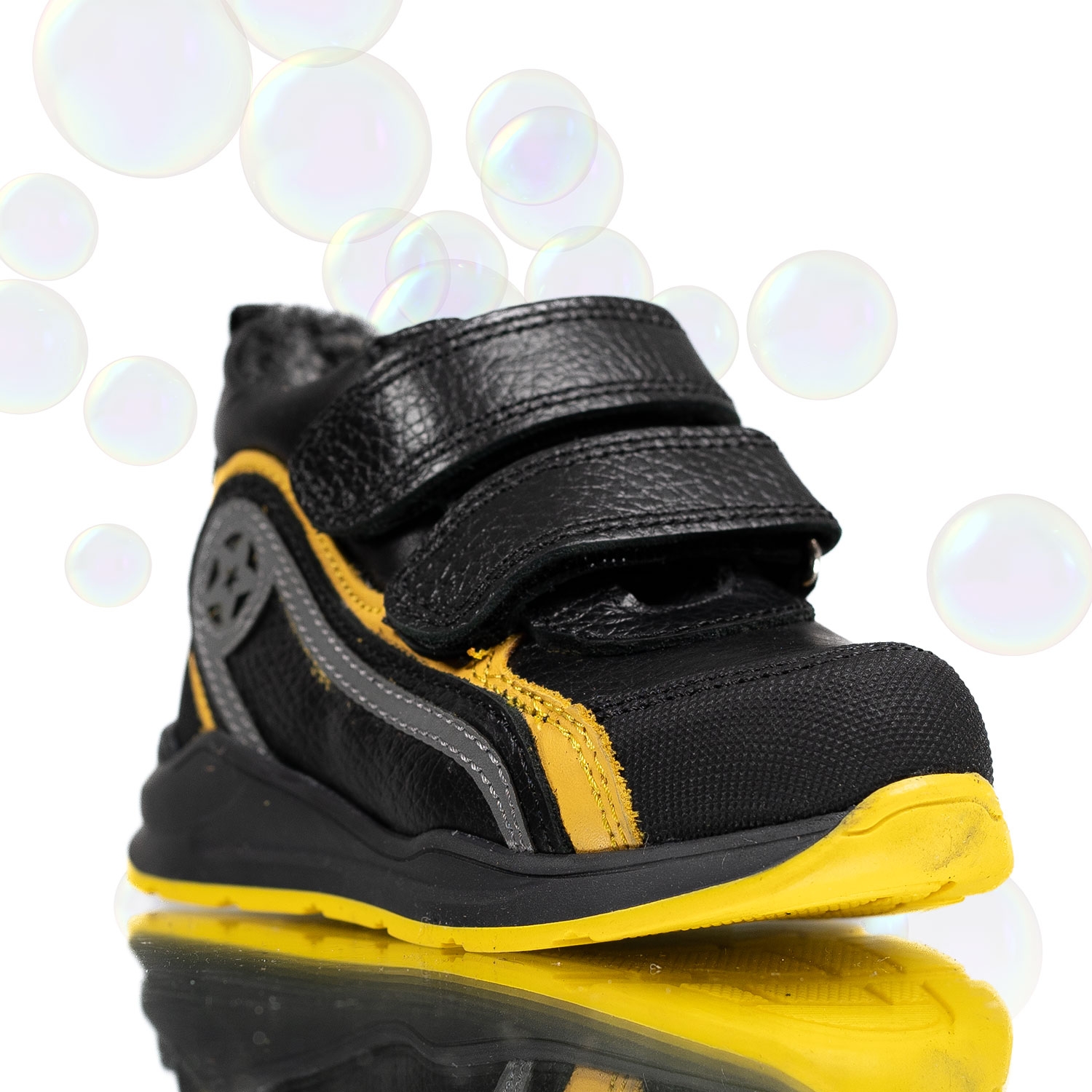 Children's boots PONKI Izumi Black 21-25