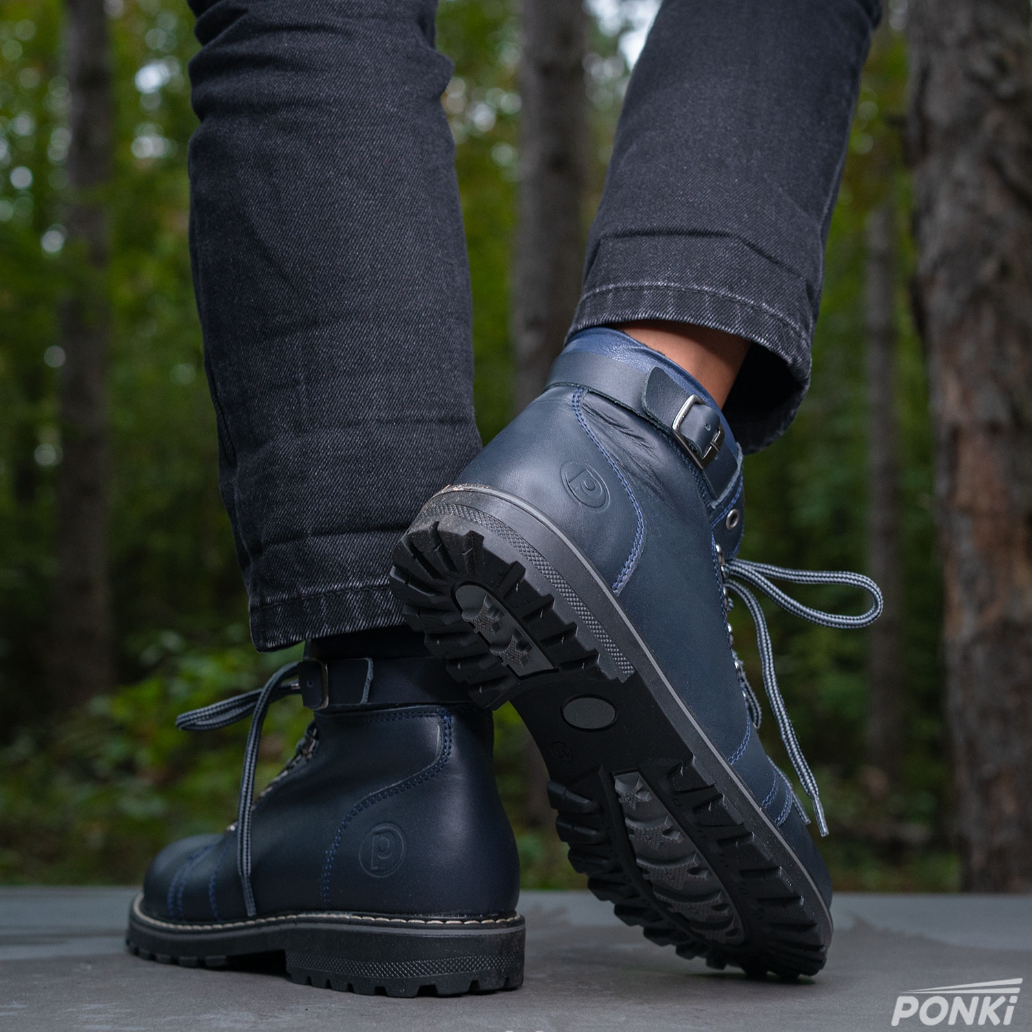 Children's boots PONKI KLARK DARKBLUE №36-39