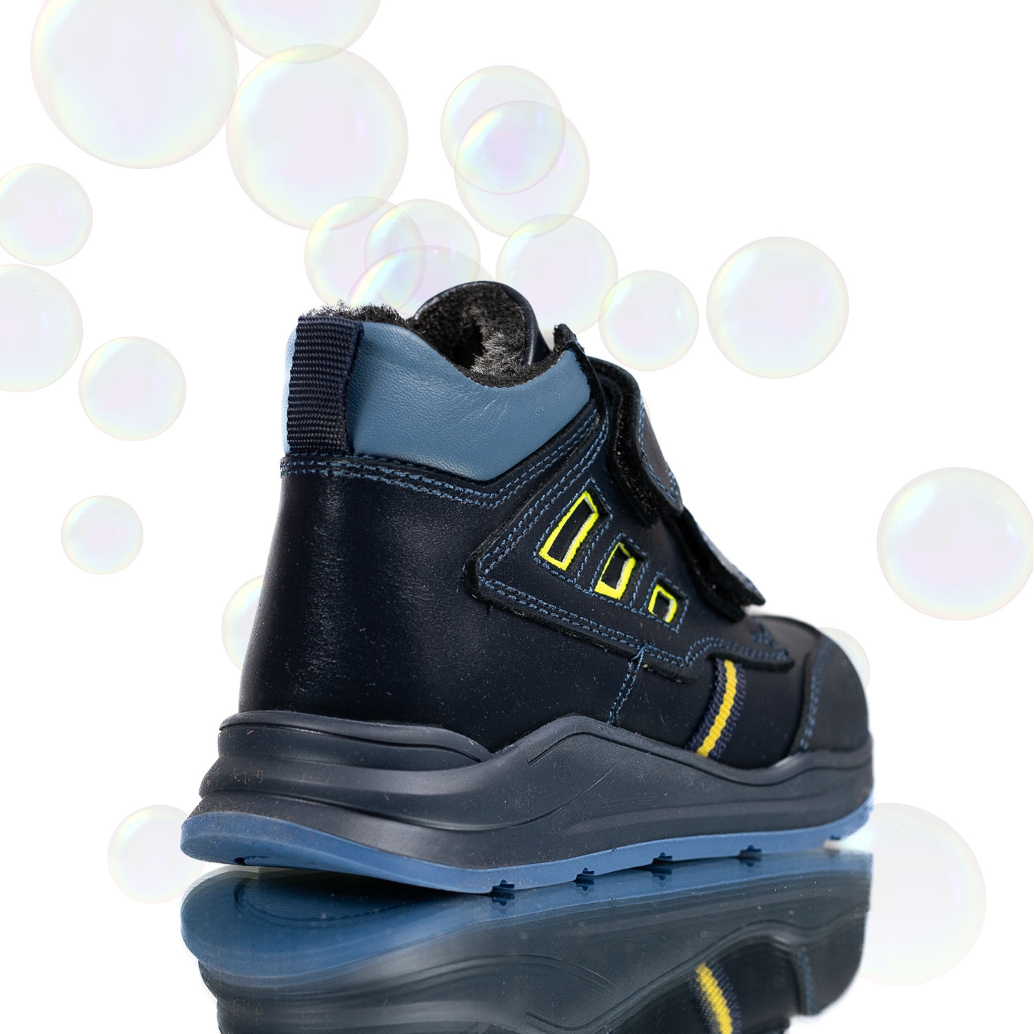 Children's boots PONKI Kyosuke Darkblue 26-30
