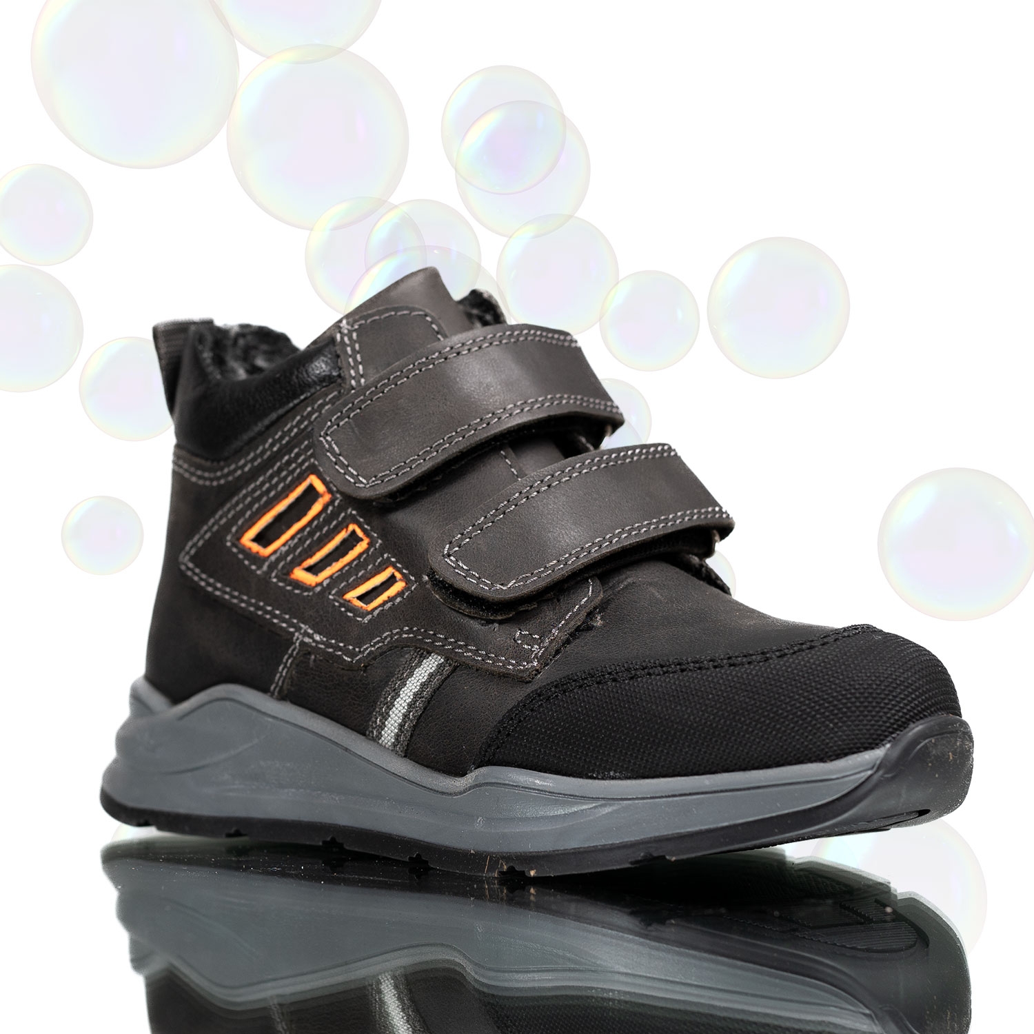 Children's boots PONKI Kyosuke Grey 26-30