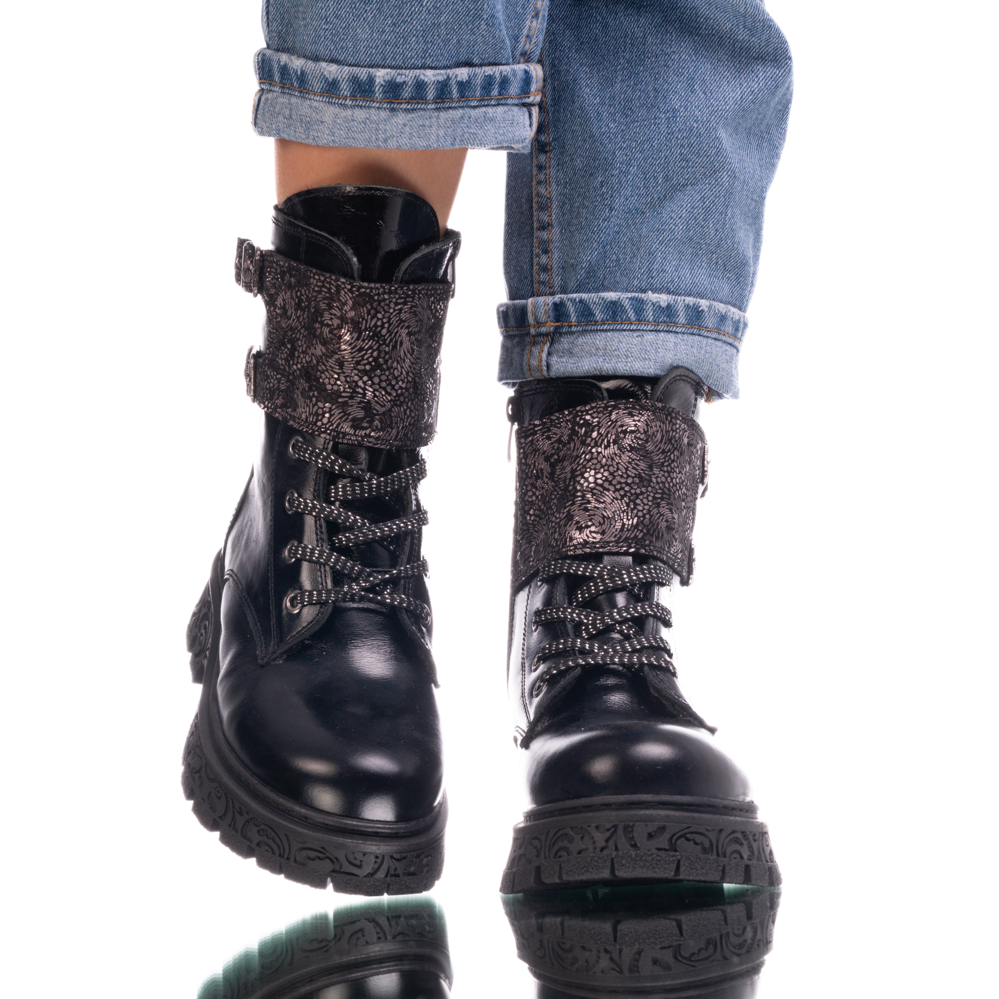 Children's Boots PONKI Malia Black-Sim №27-31