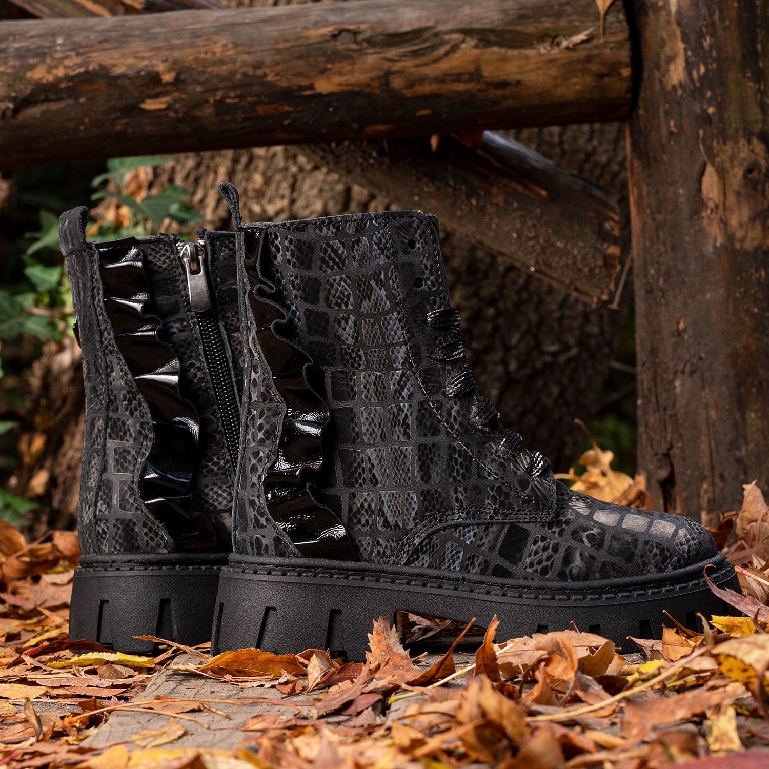Children's boots PONKI MODELLO Black №26-30