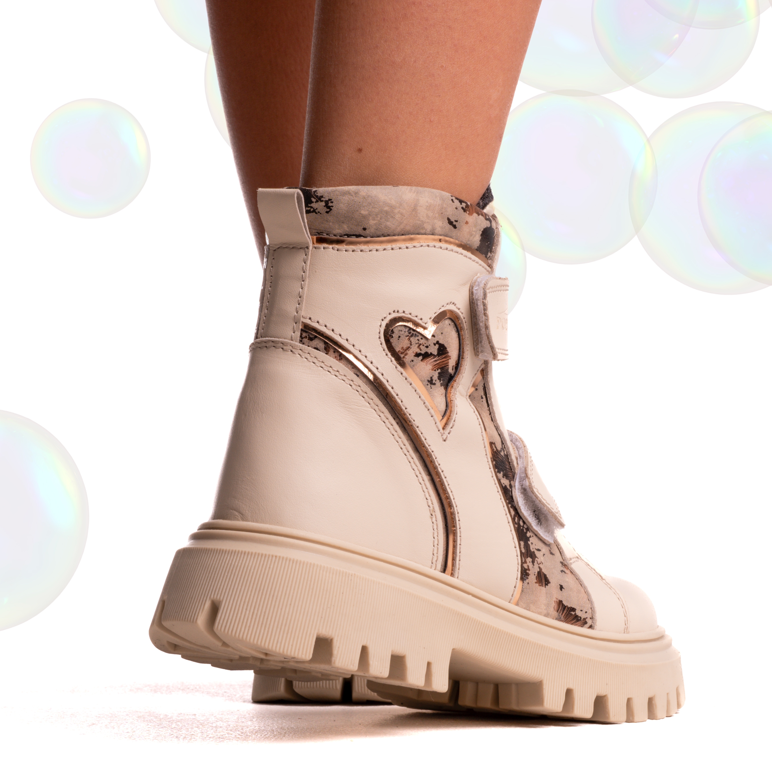Children's boots PONKI Stella Beige №31-36