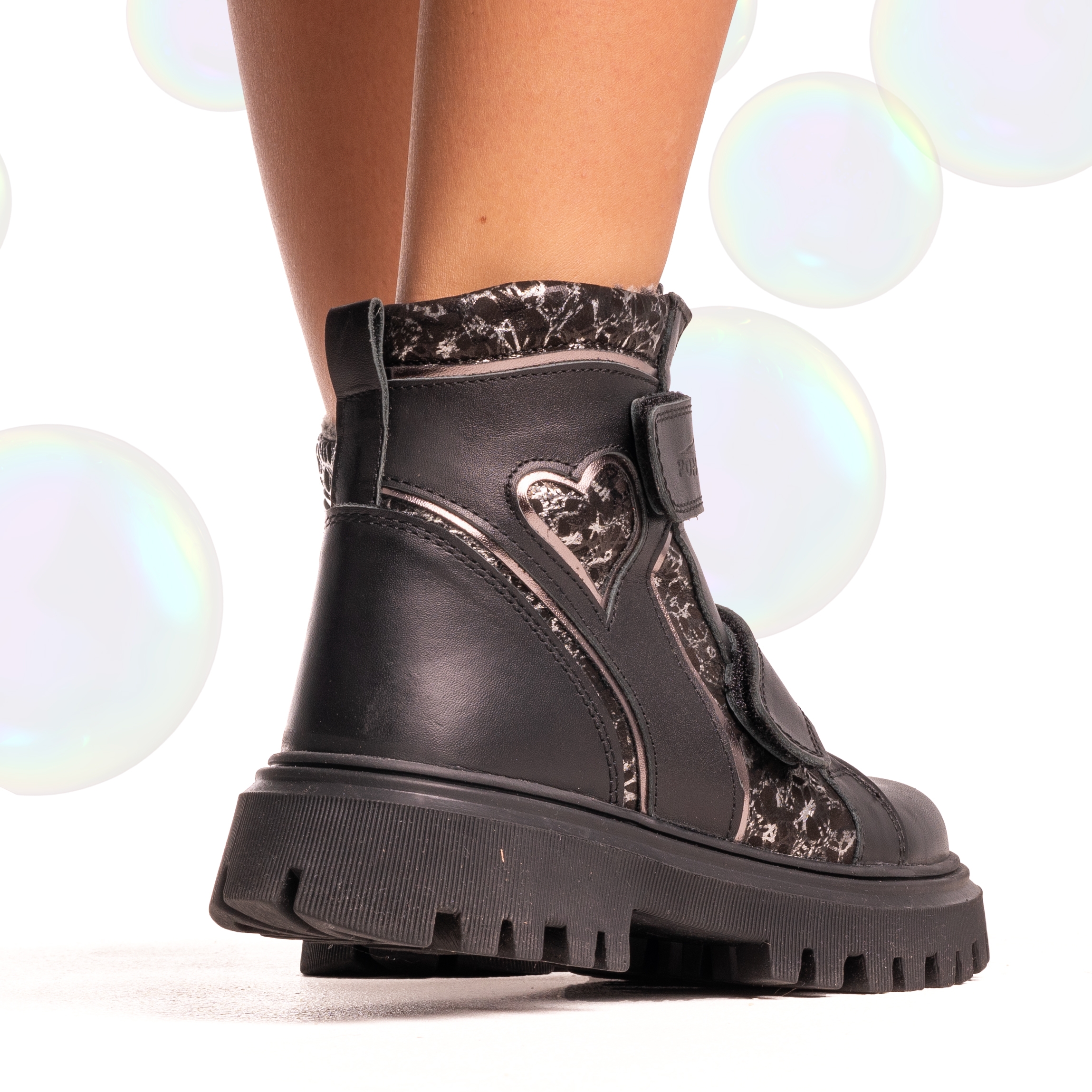 Children's boots PONKI Stella Black №26-30