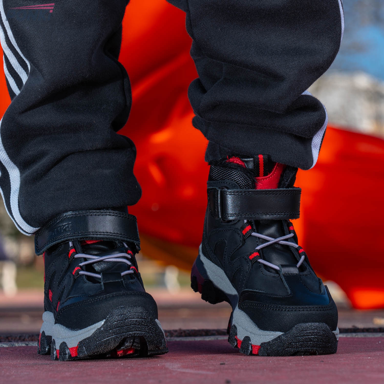 Children's boots PONKI THUNDRA BLACK №26-30