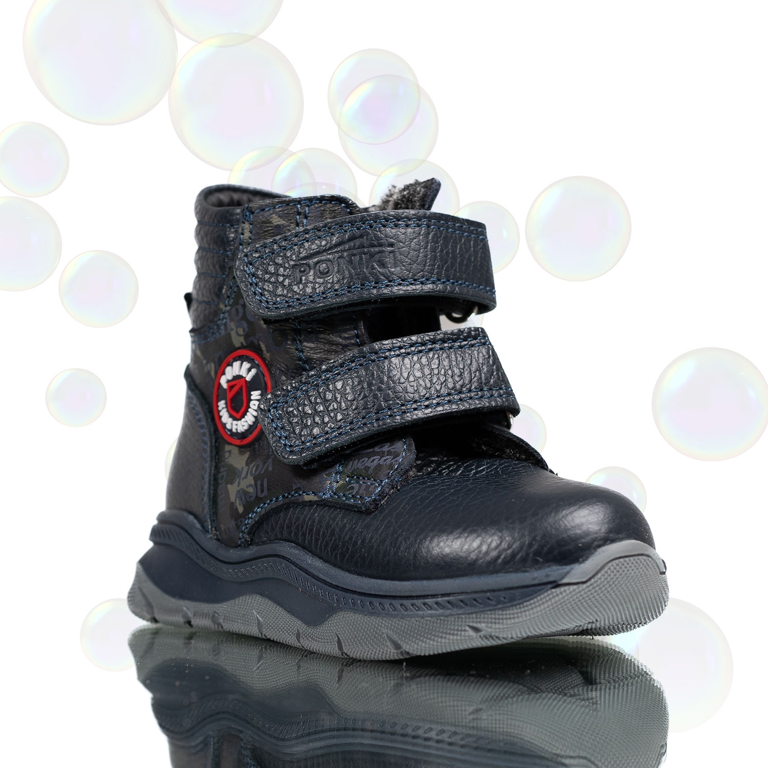 Children's boots PONKI Warrior Darkblue 21-25