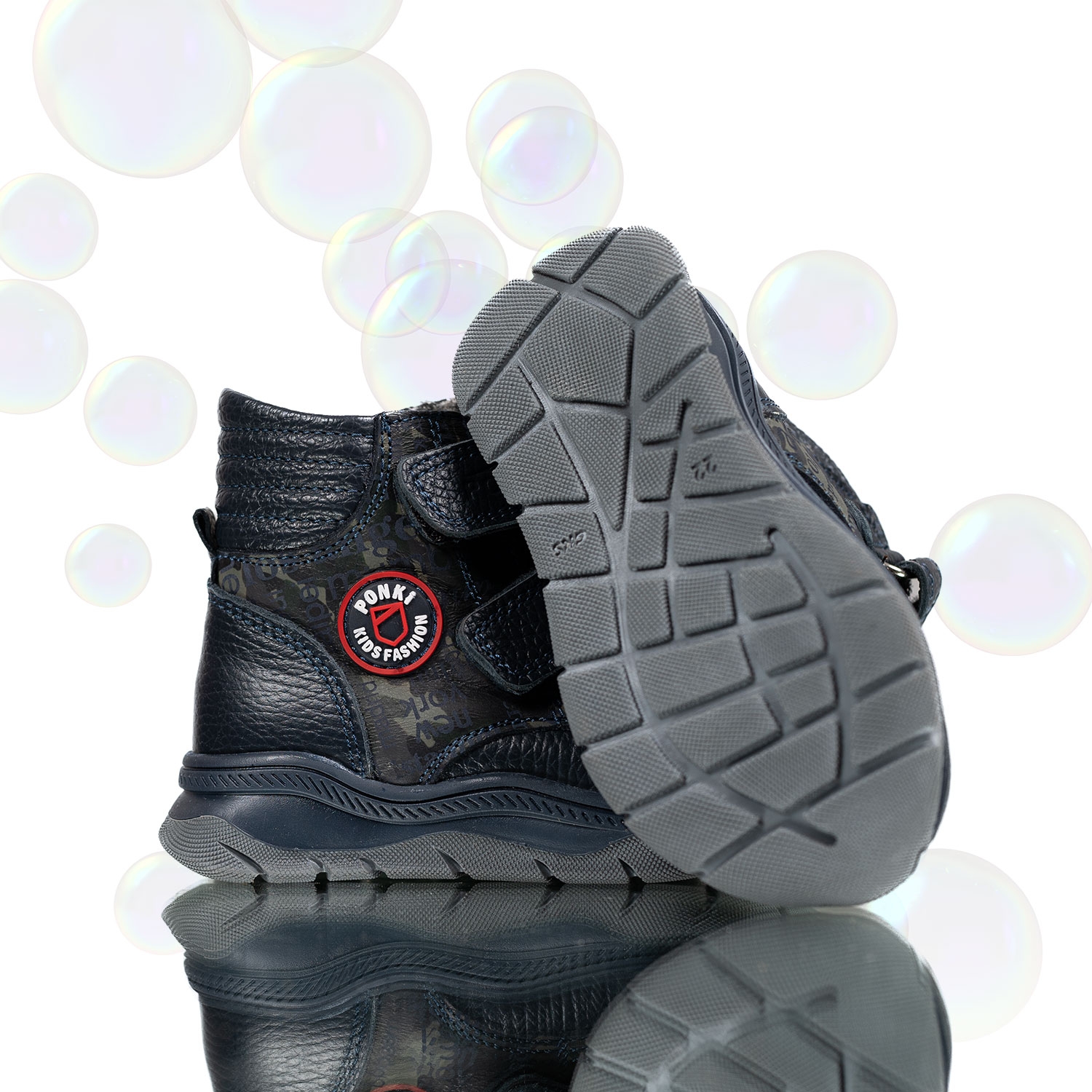 Children's boots PONKI Warrior Darkblue 21-25