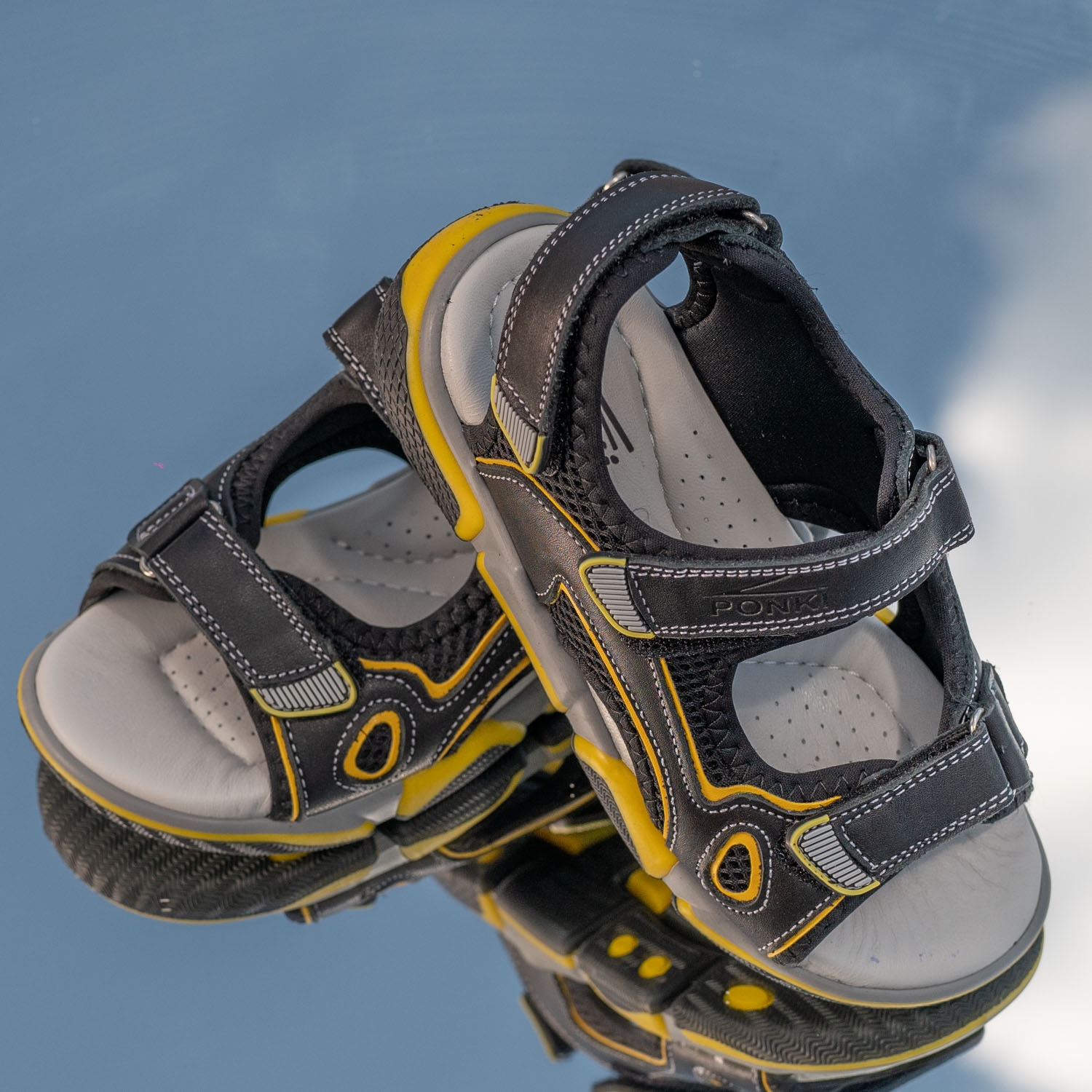 Children's sandals PONKI Ayzen Black №31-36