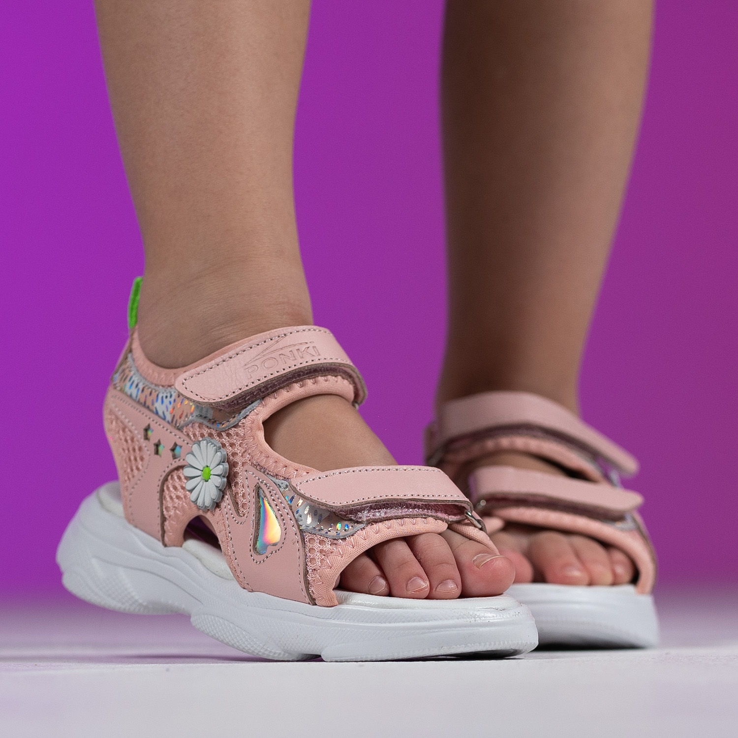 Children's sandals PONKI DARINA POWDER №26-30