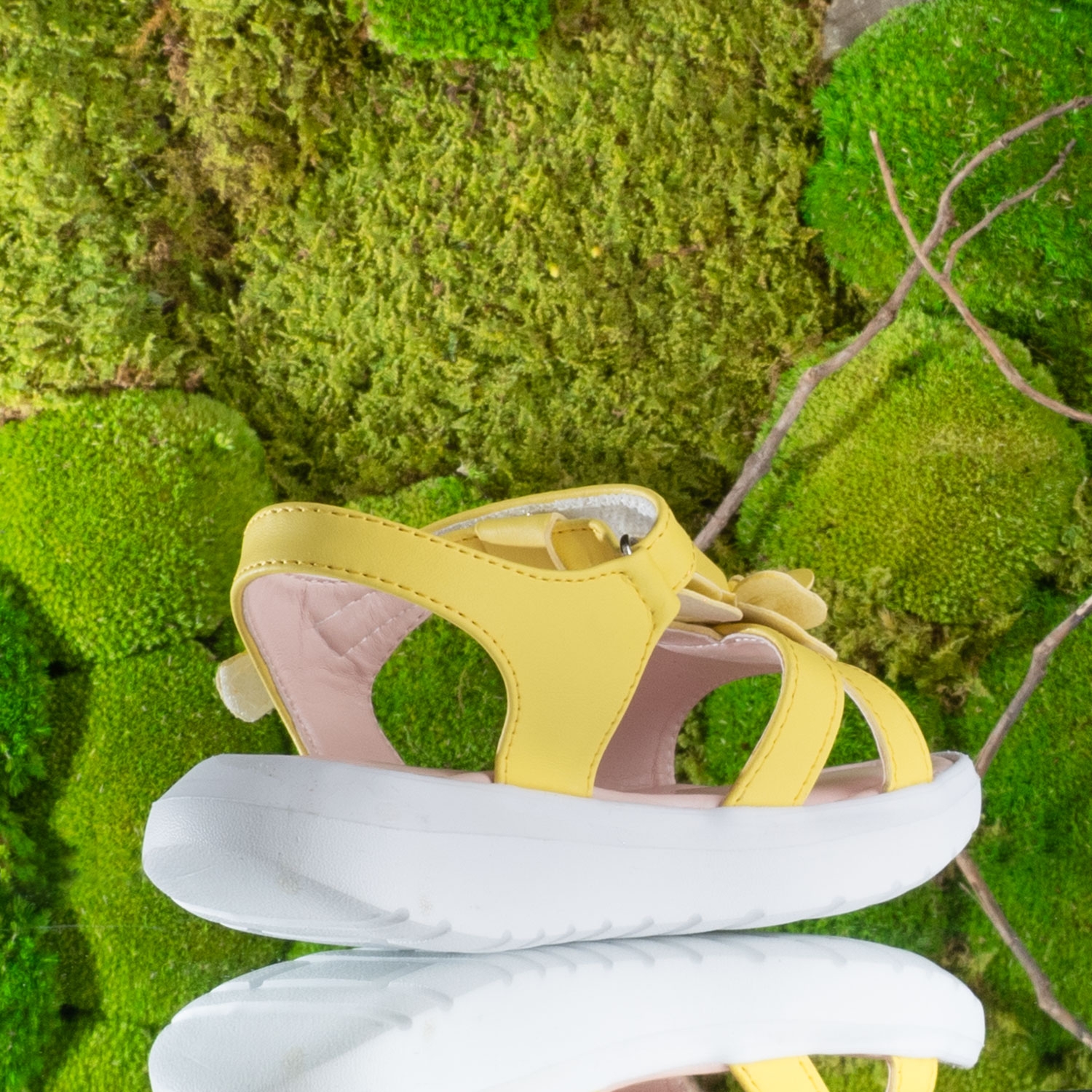 Children's sandals PONKI Delinda Yellow - NS25-12 - No. 31-36