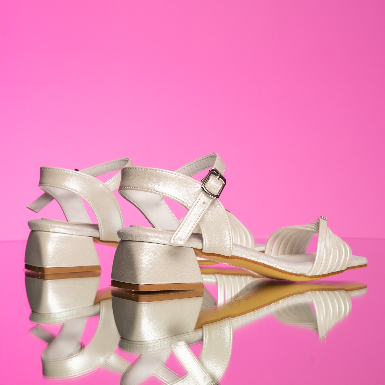 Children's sandals PONKI Elegance White №31-36