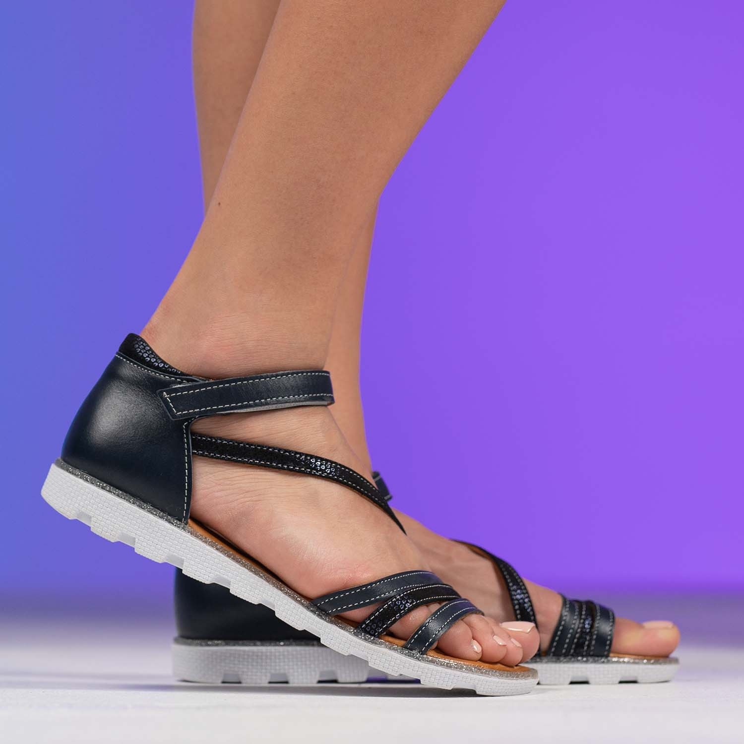 Children's sandals PONKI LOGUE DARKBLUE №26-30