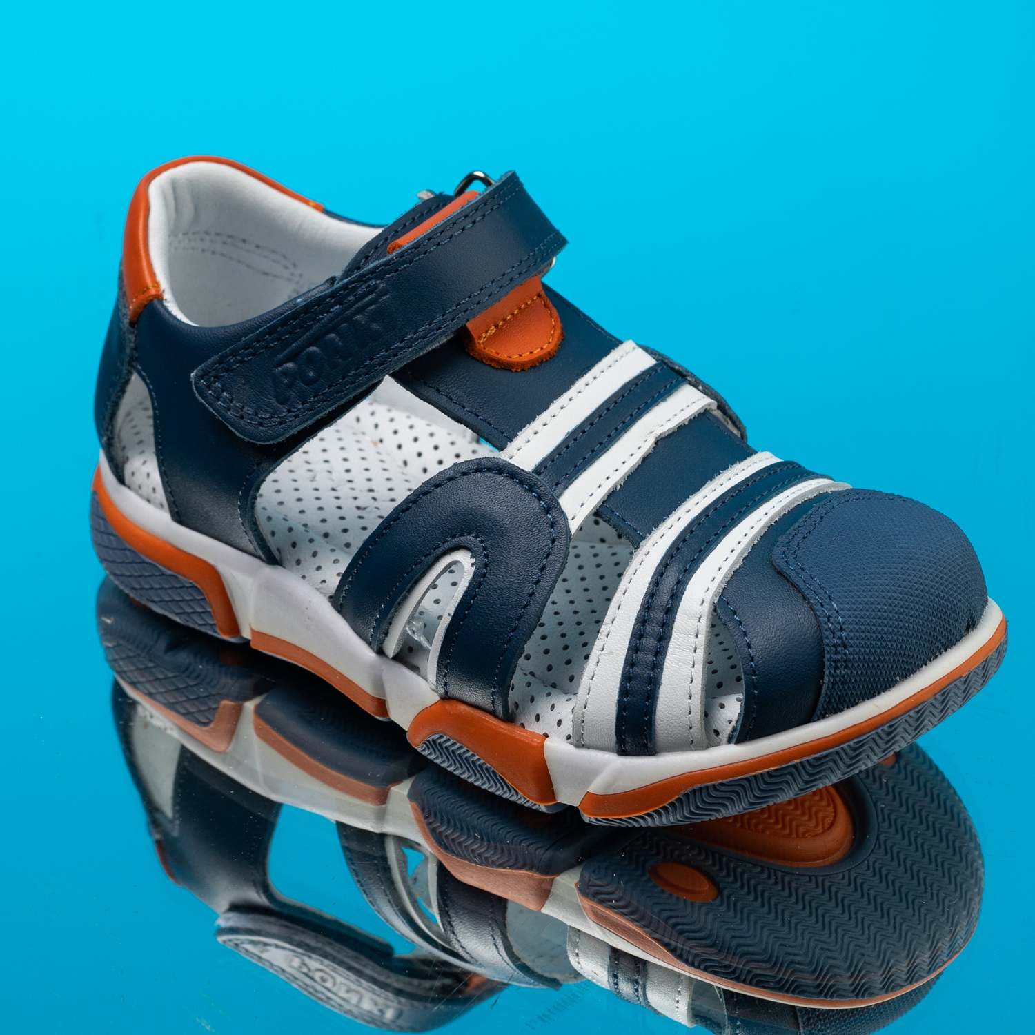 Children's sandals PONKI MADRID NEW BLUE №31-35