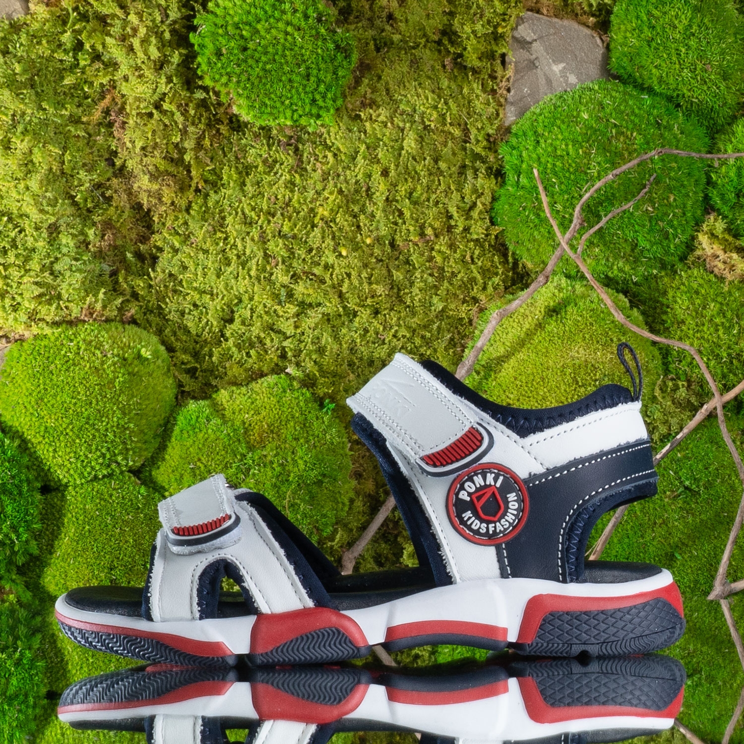 Children's sandals PONKI SPORTA- TR WHITE №31-36