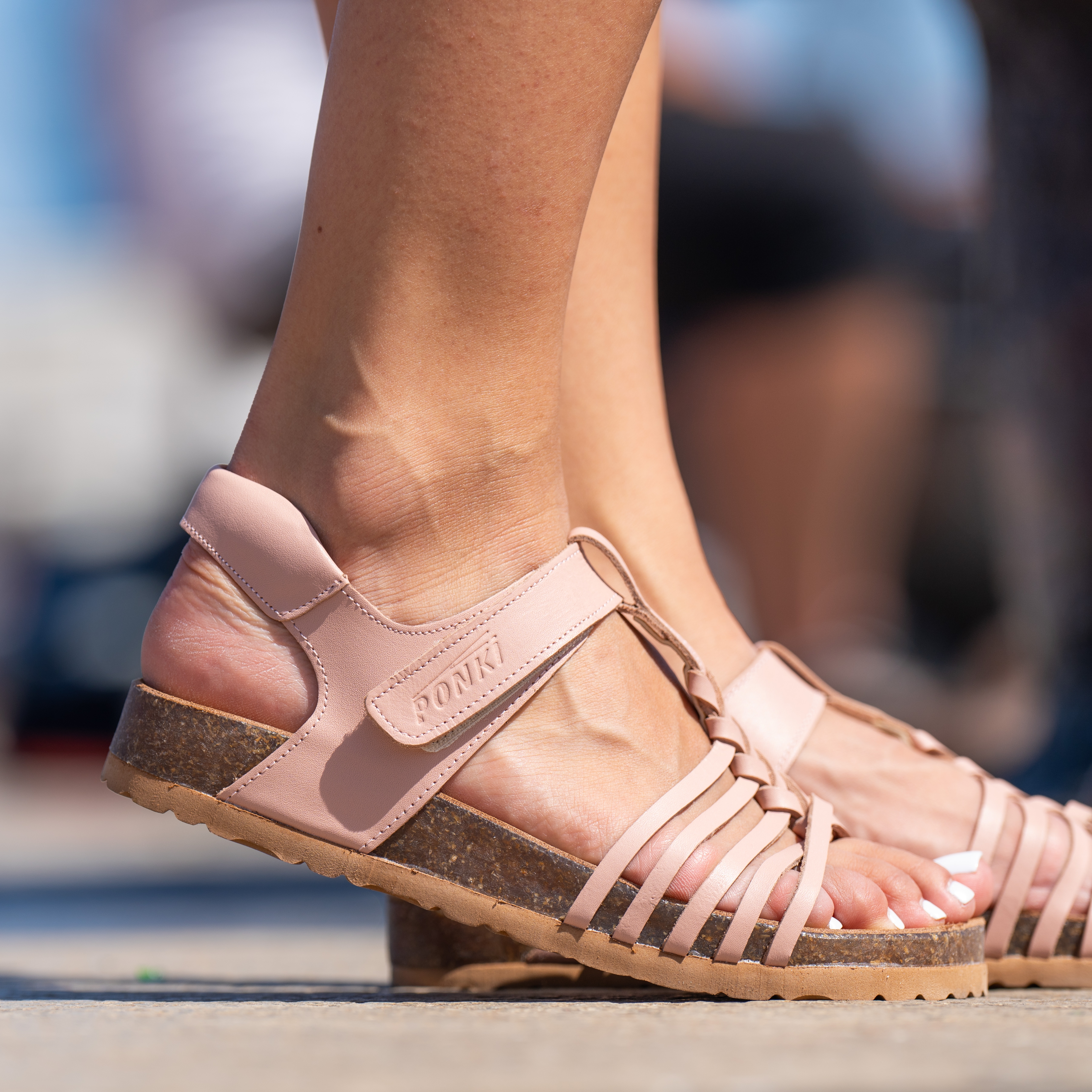 Children's sandals PONKI VAGGETA ELITE POWDER №32-36