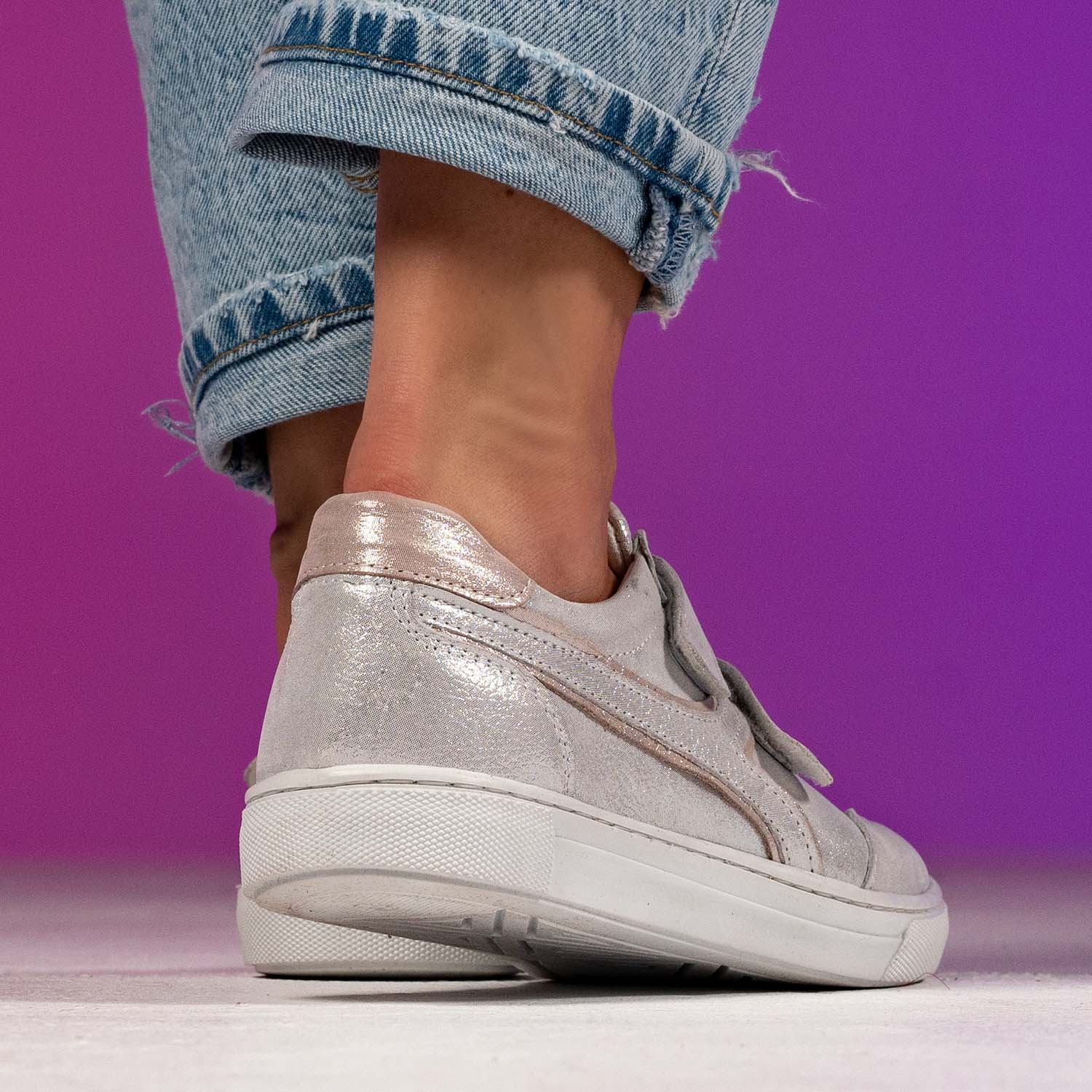 Children's shoes PONKI Flamen Silver №31-36