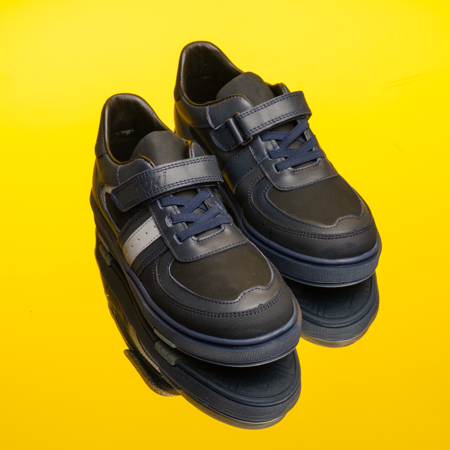 Pantofi pentru copii **PONKI Floki Bleumarin** №31–36