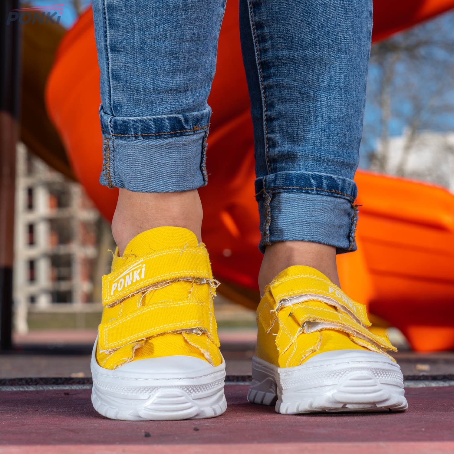Children's shoes PONKI KONWERS YELLOW 26-30, №31-36