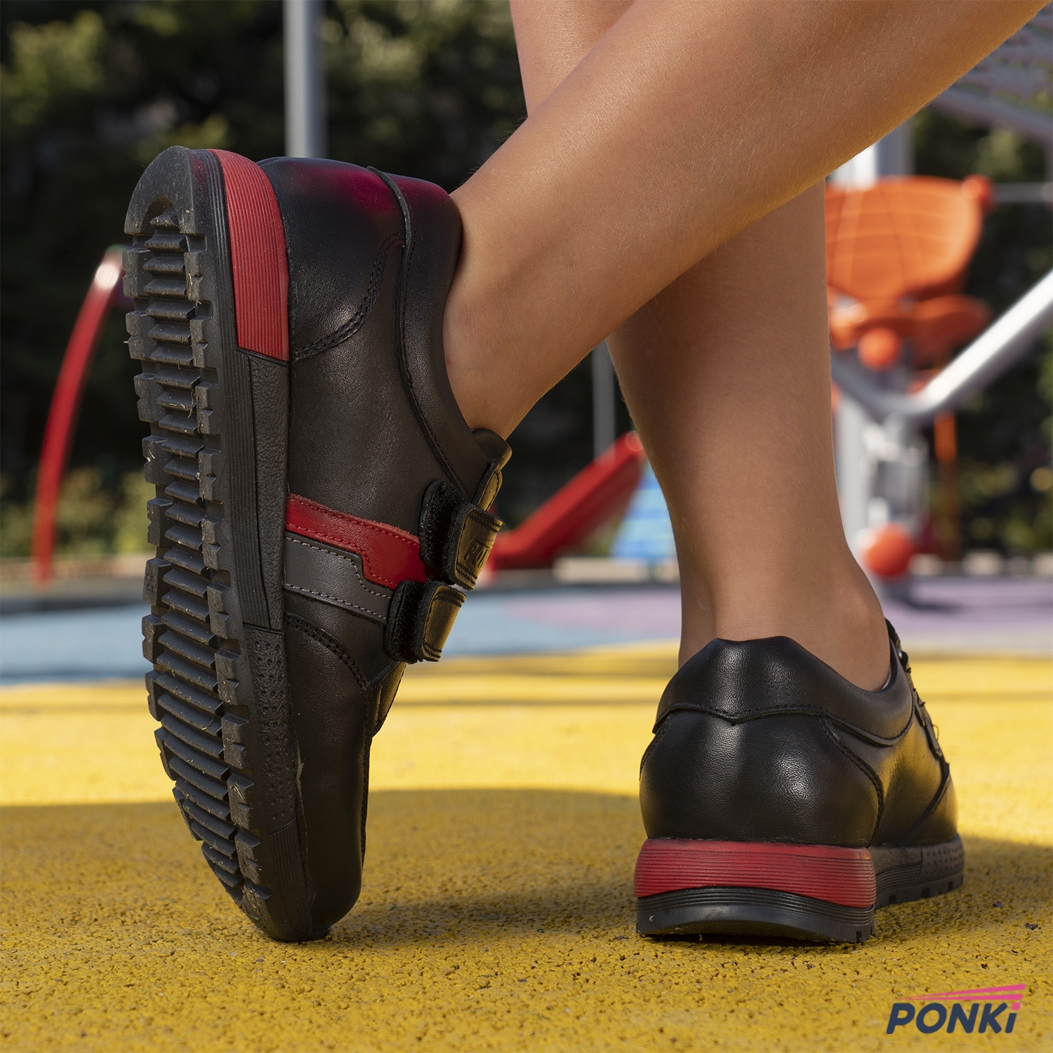 Children's shoes PONKI PANTHER BLACK №26-30 , №31-35