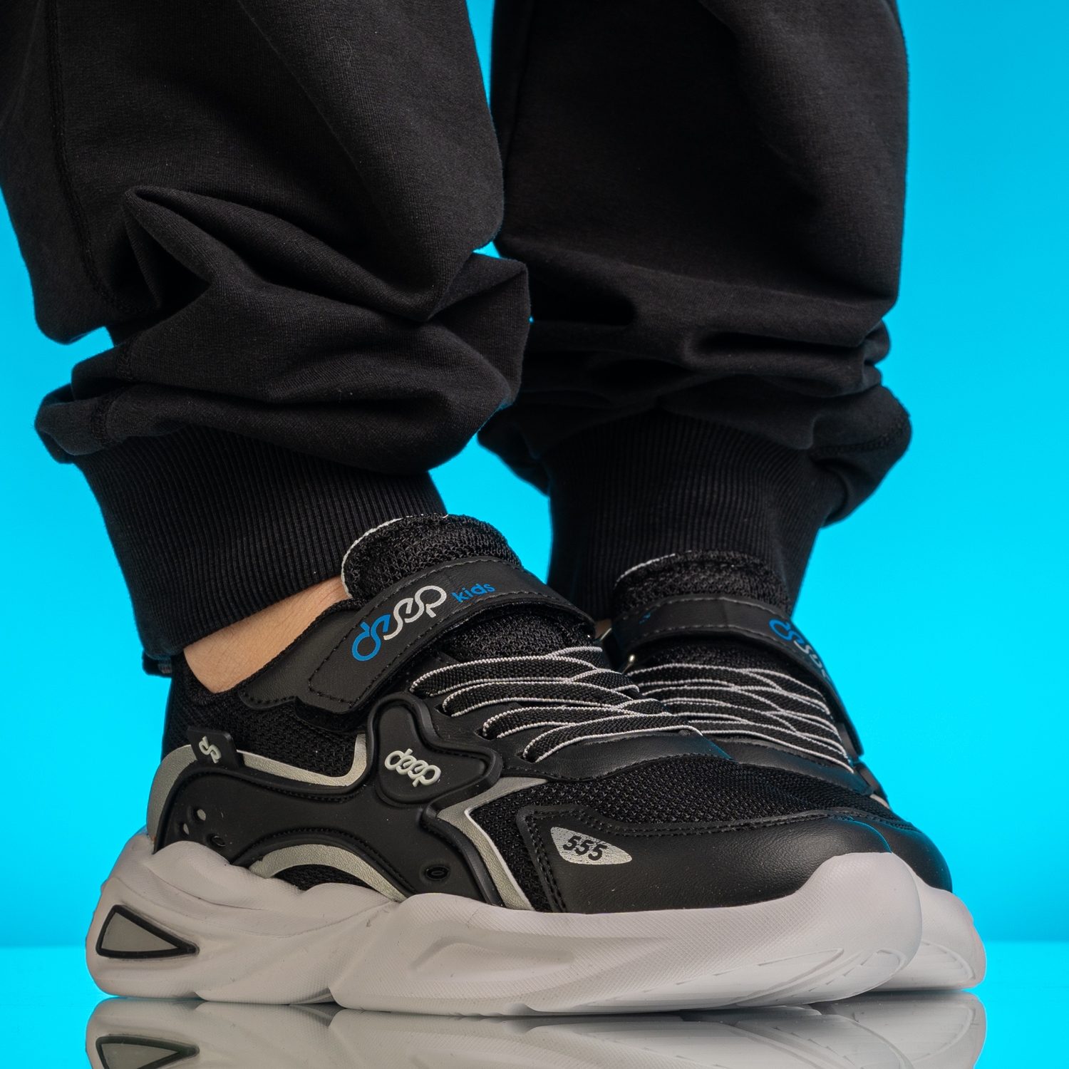Children's sneakers DeepKids Black №31-35