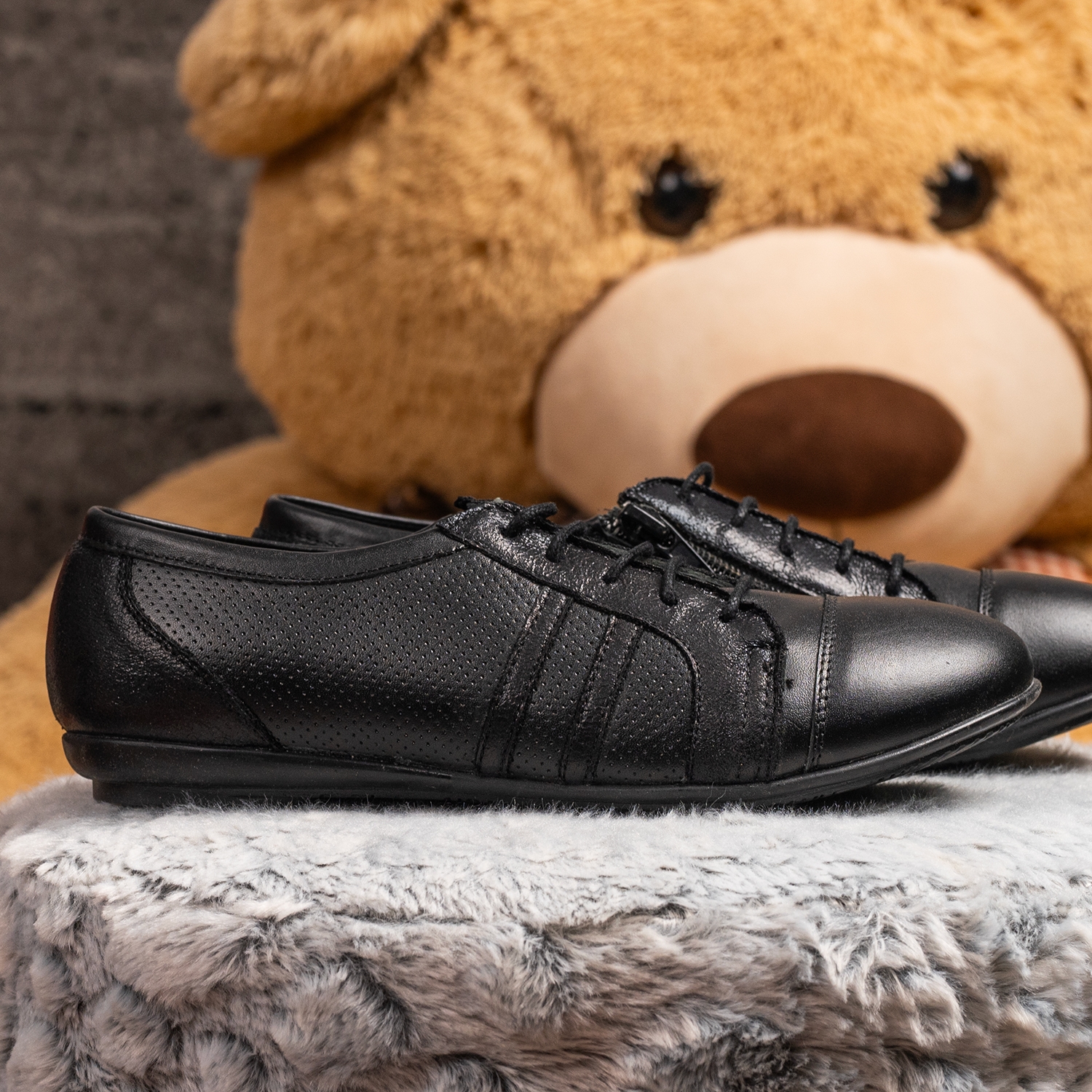 Children's sports-elegant shoes KENA Black №31-36