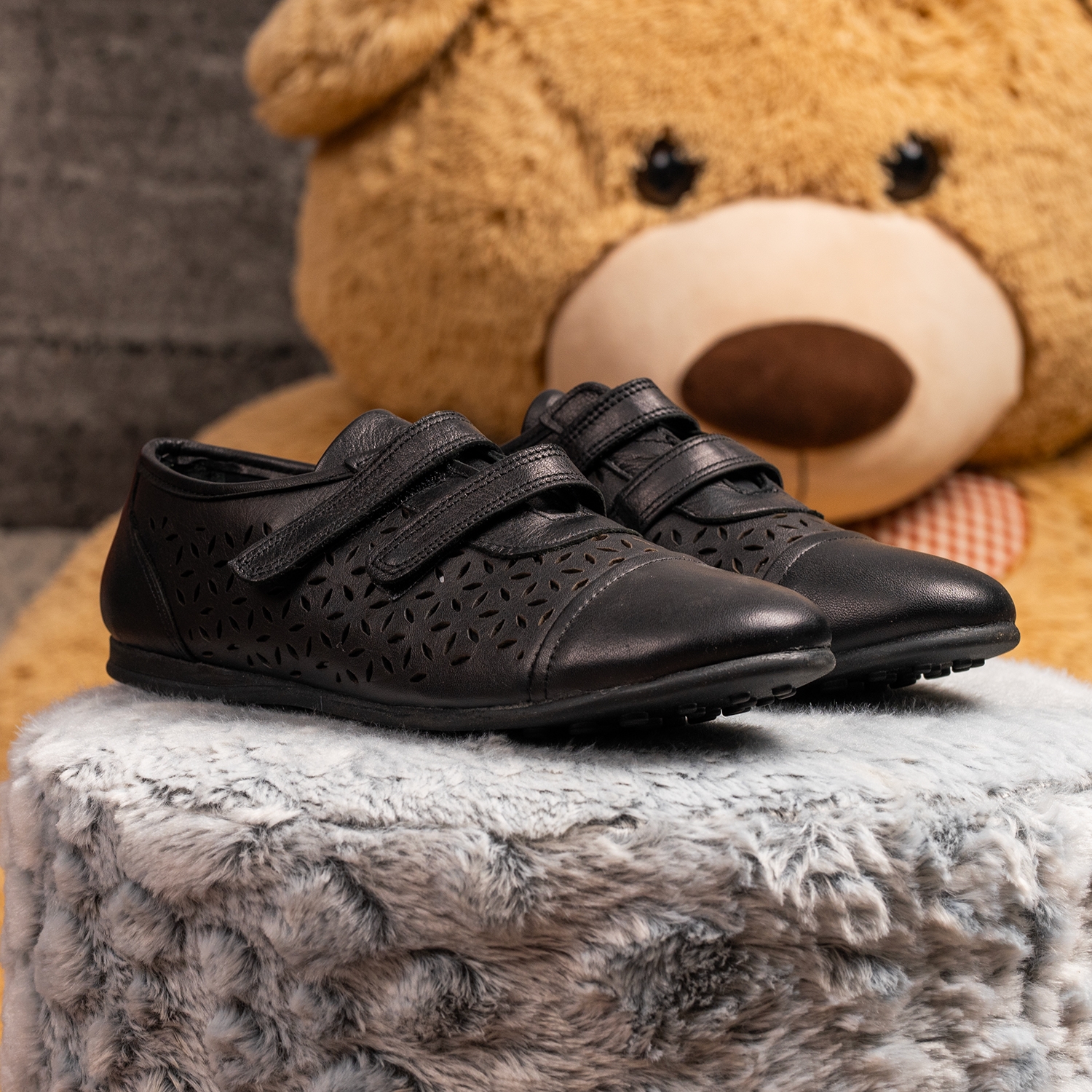 Children's Sporty-elegant shoes PONKI Black №31-36