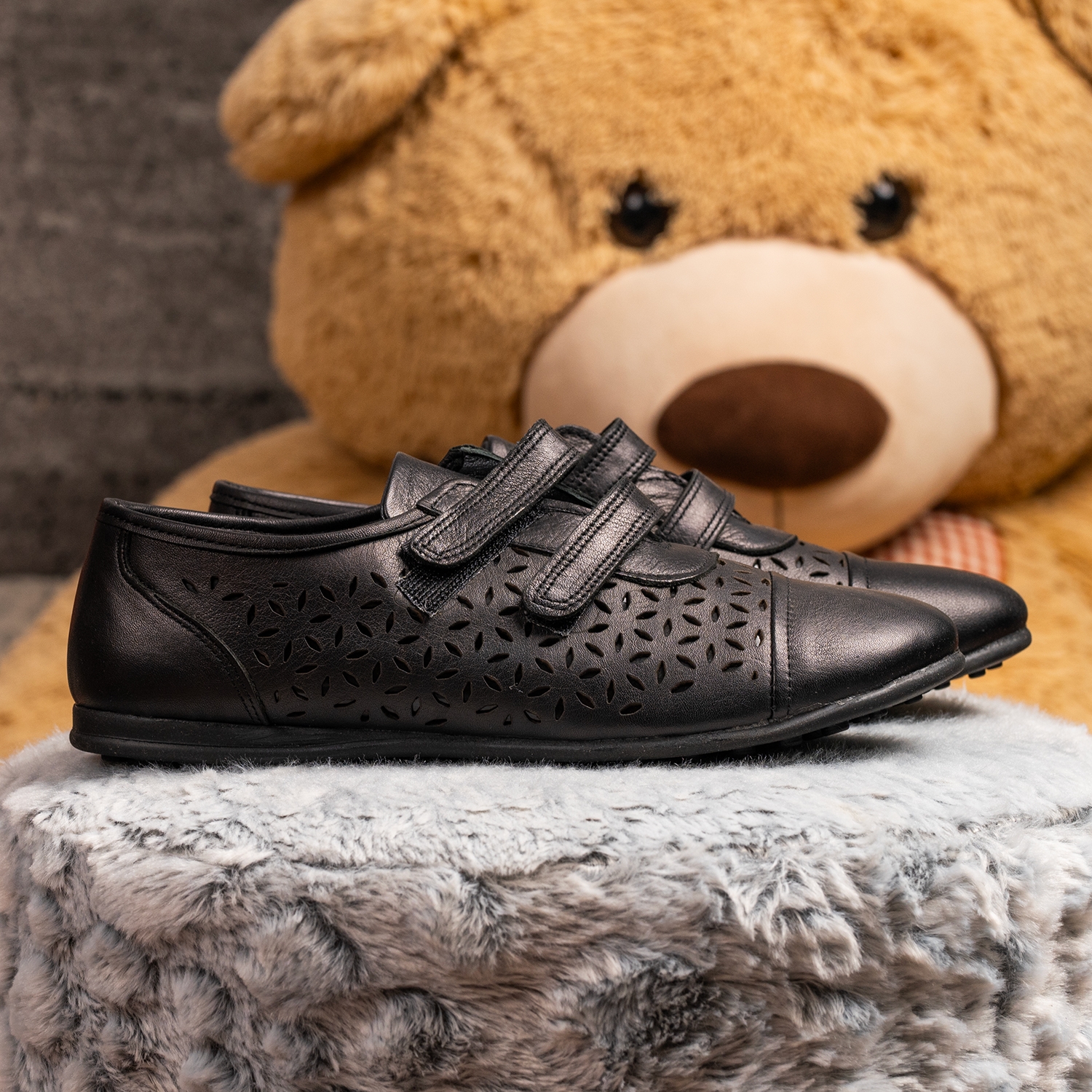 Children's Sporty-elegant shoes PONKI Black №31-36