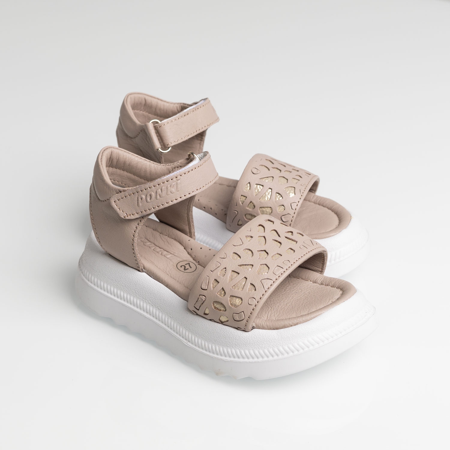 Children Sandals PONKI Infinity Grey №26-30