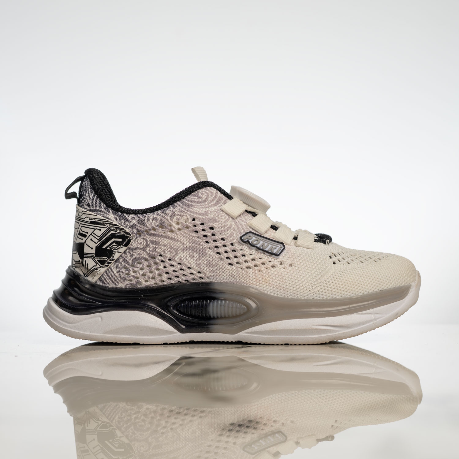 Children Sneakers PONKI White-Black №31-36