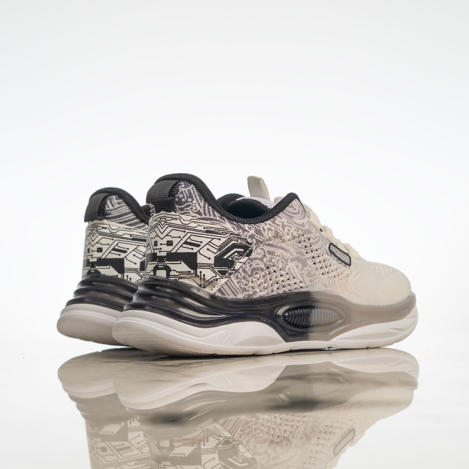 Children Sneakers PONKI White-Black №31-36