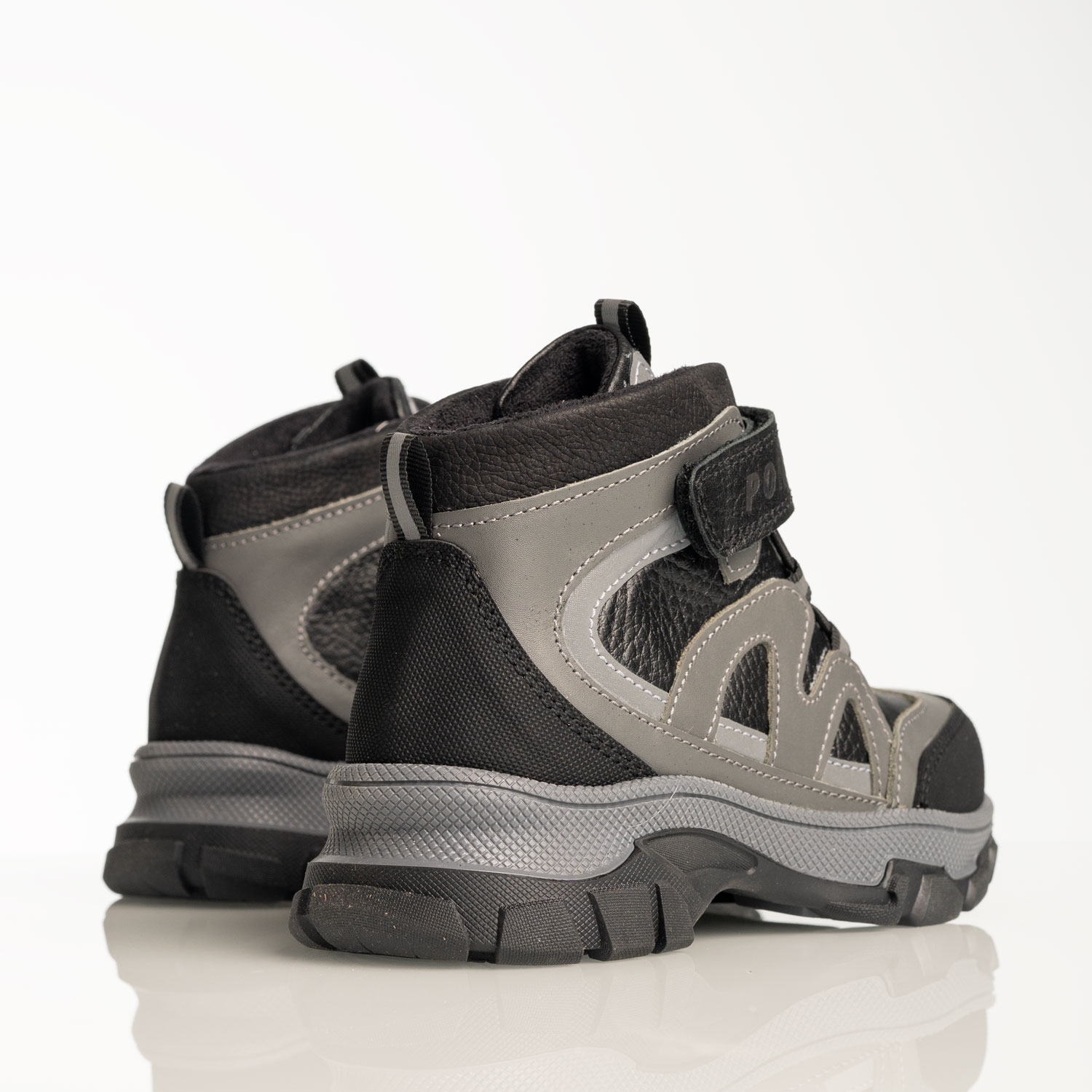Cizme pentru copii PONKI Thundra Black №26–30