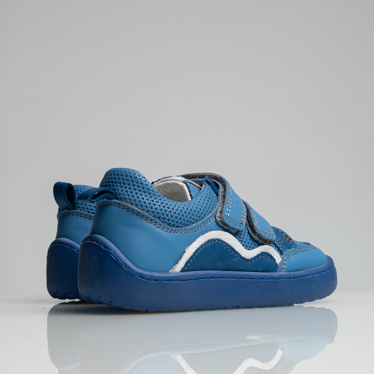 Childrens' Barefoot Shoes PONKI Barefoot WAVES Blue №31-36