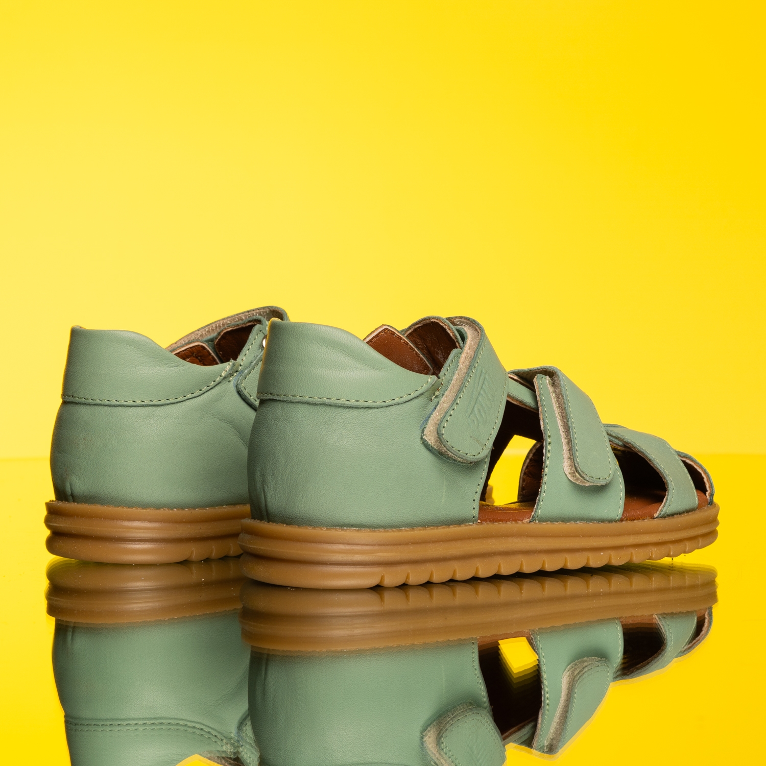 Детски сандали PONKI Craft Green №26-30