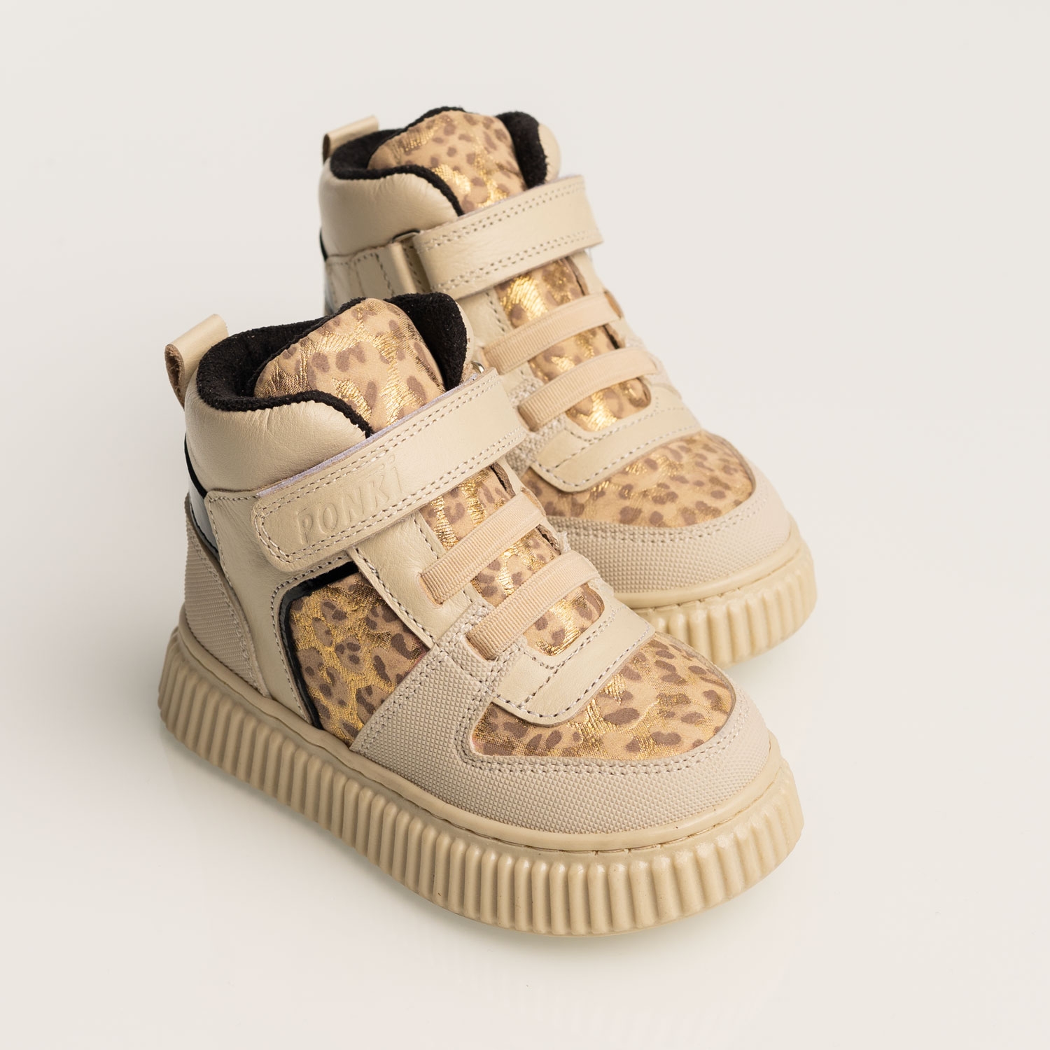Ghete pentru bebeluși PONKI Stylish Beige №22–25