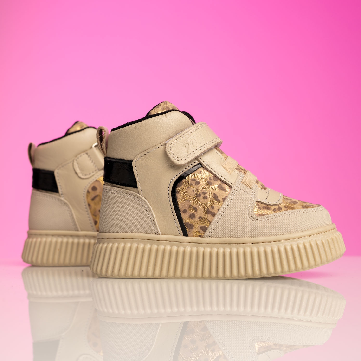 Ghete pentru bebeluși PONKI Stylish Beige №22–25