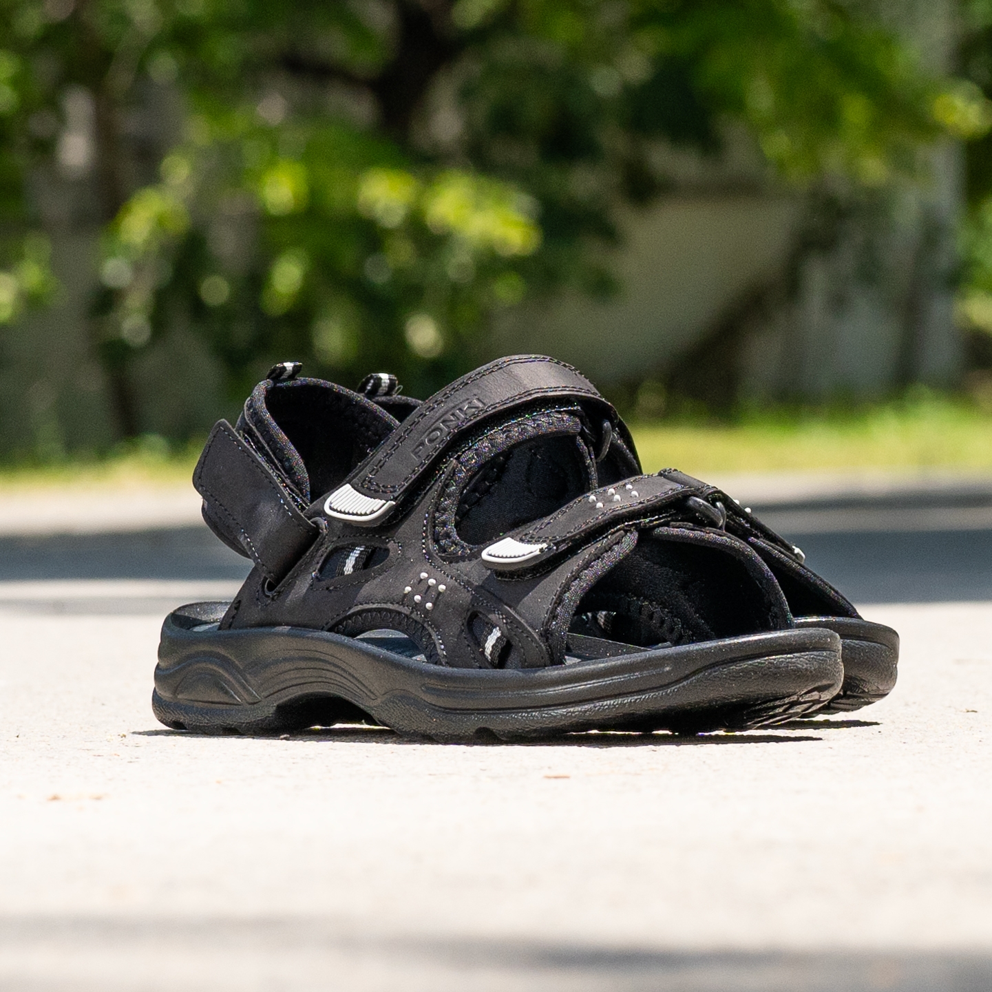 Junior sandals PONKI XCEED BLACK №36-39