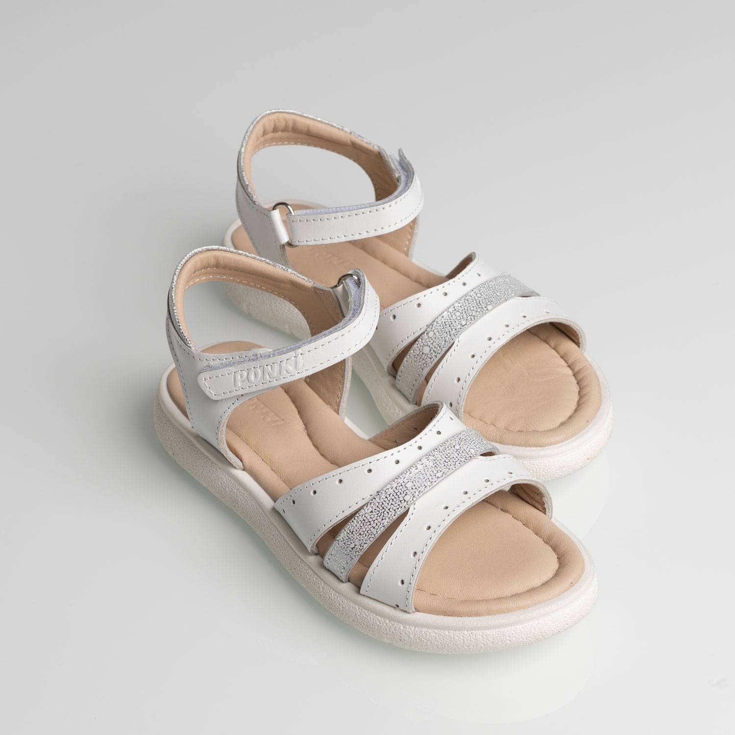 Kids’ Sandals PONKI Verissa White №26-30