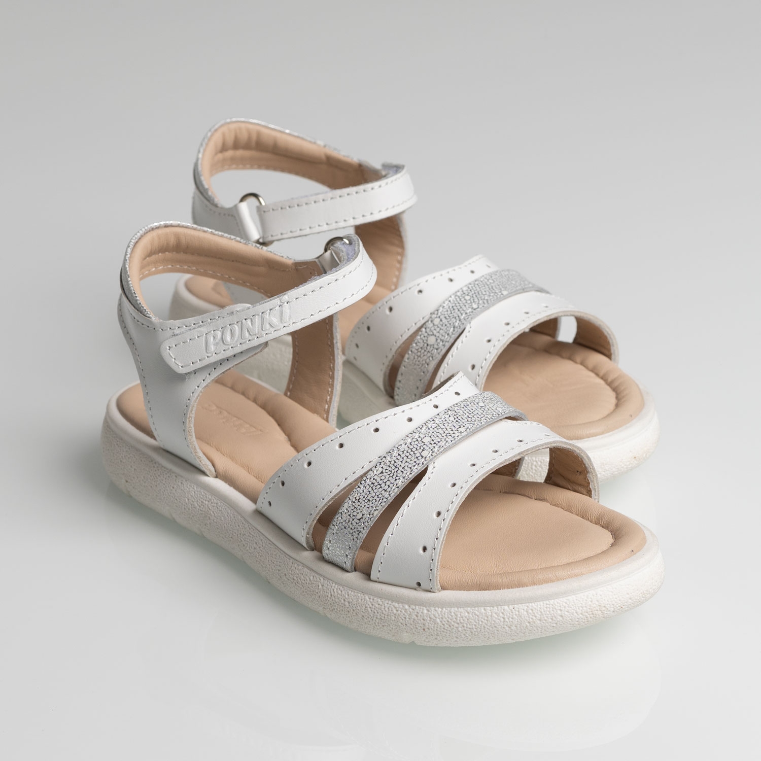 Kids’ Sandals PONKI Verissa White №26-30