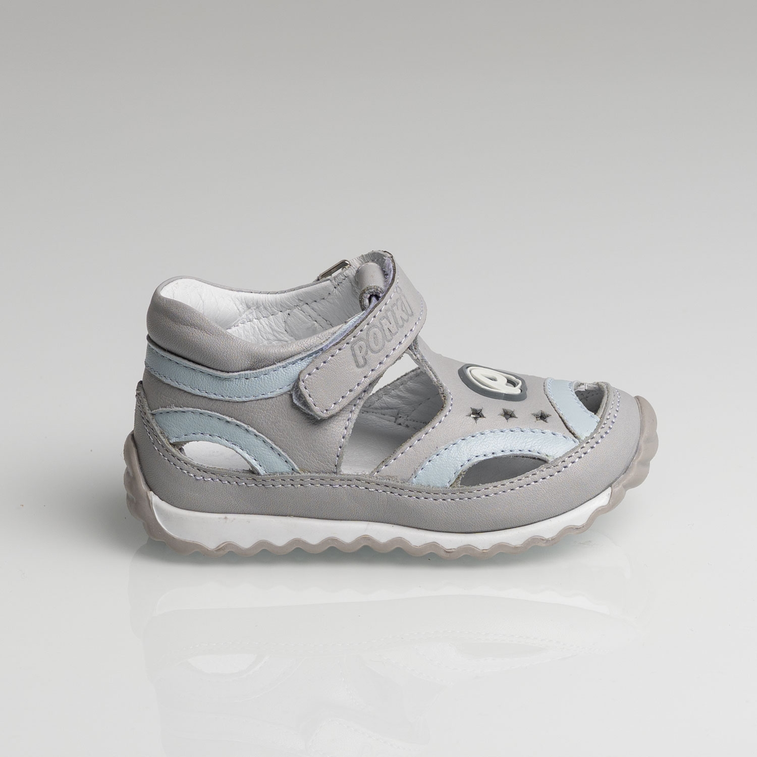 PONKI Rozalina Grey Baby Sandals №21-25