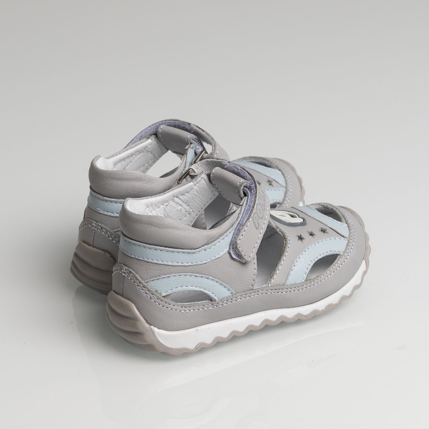 PONKI Rozalina Grey Baby Sandals №21-25