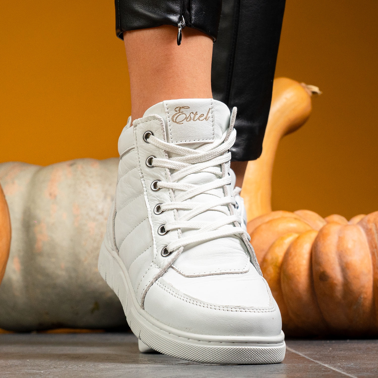 Women's sneakers ESTEL by ponki new White №36-40