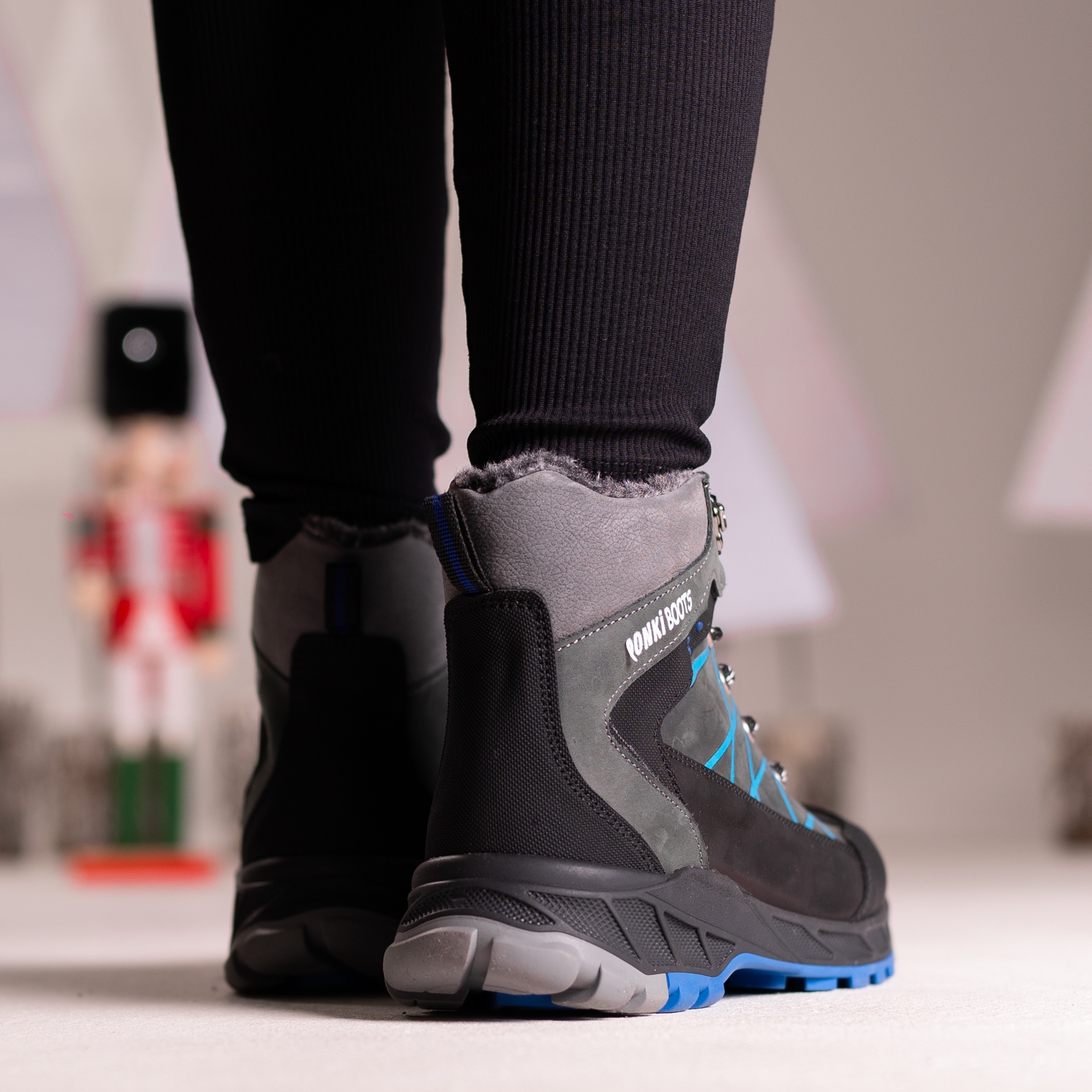 Youth boots PONKI HERDERS New Style Grey №36-39