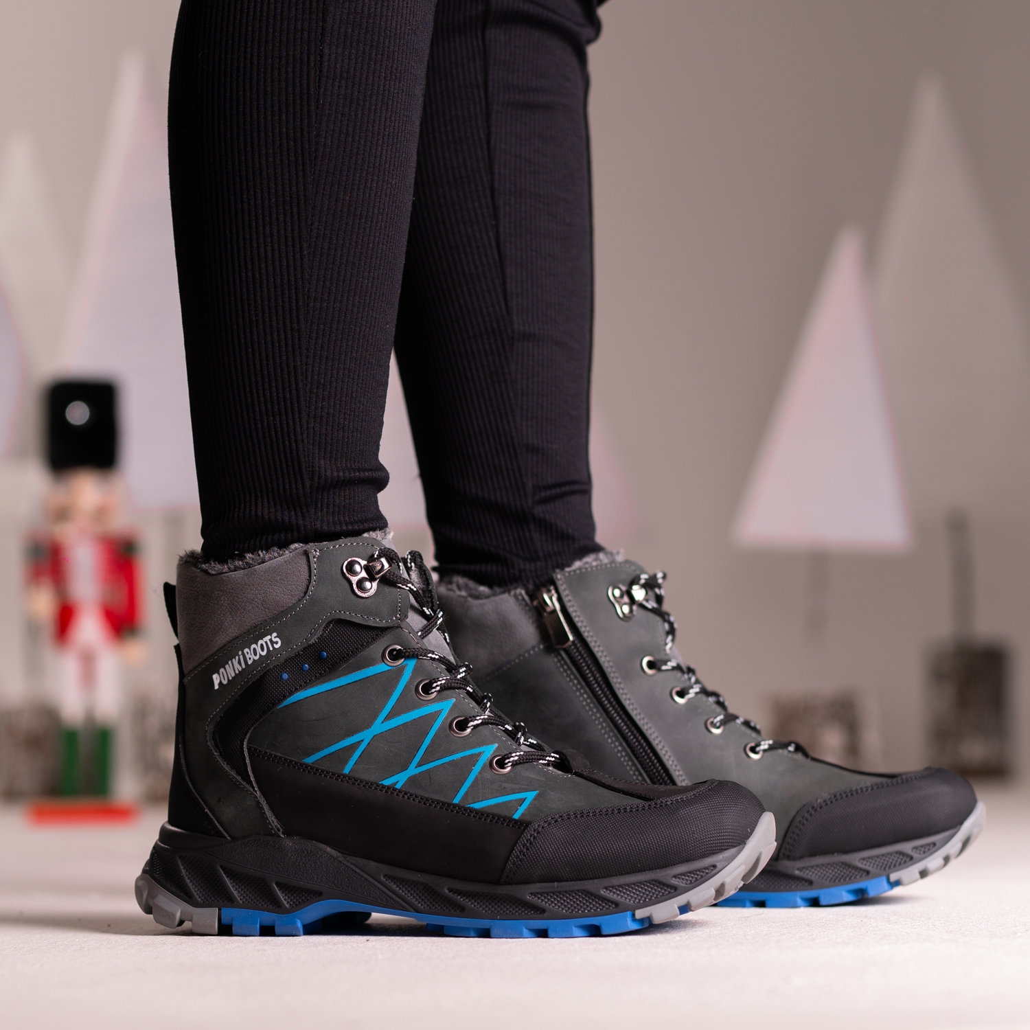 Youth boots PONKI HERDERS New Style Grey №36-39