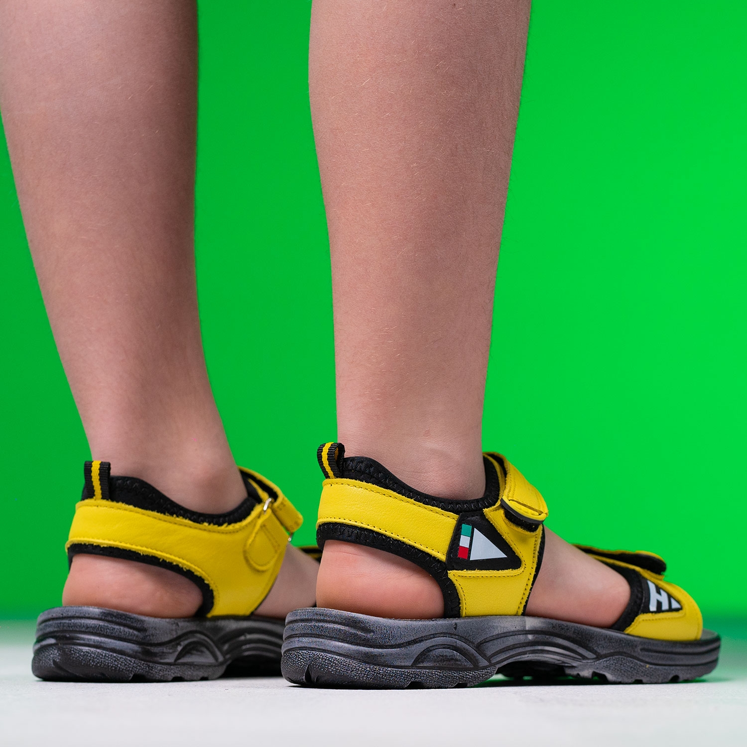 Youth sandals PONKI MELIODAS YELLOW №36-39